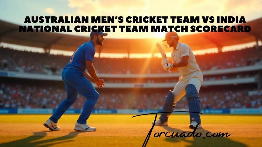 Australian Men’s Cricket Team vs India National Cricket Team Match Scorecard