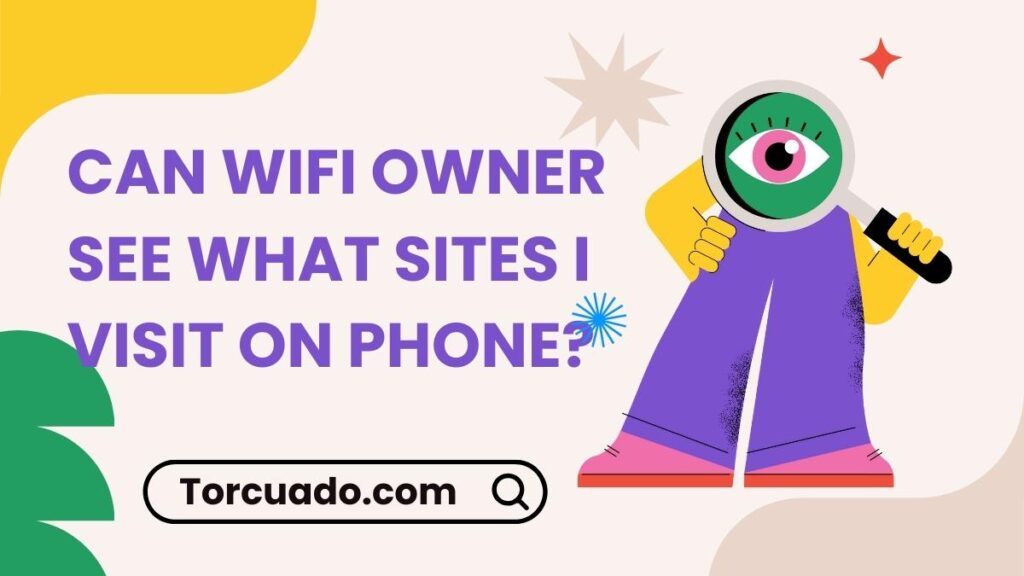 Can Wifi Owner See What Sites i Visit on Phone?